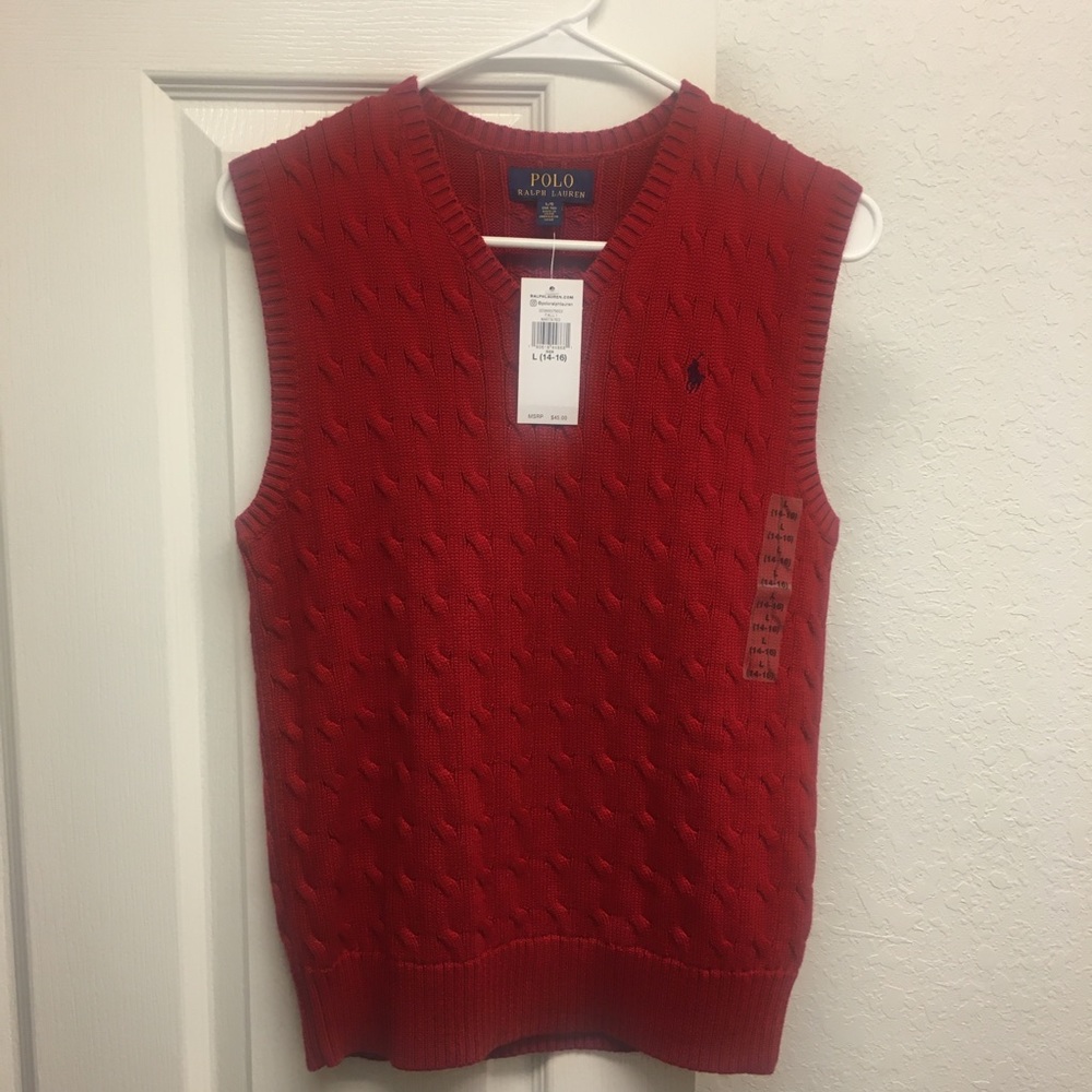 Men’s Polo Ralph Lauren Sleeveless Sweater